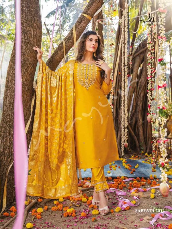 Mayur Sabyata Vol 2 Fancy viscose Kurti With Bottom Dupatta Collection